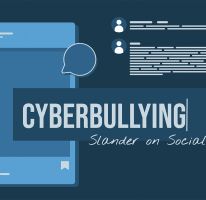 Cyberbullying Slideshow Cover ~ Design And Illustration